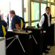 Controle de acesso no Evento Wall Mart
