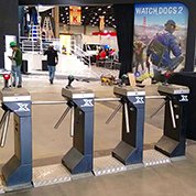 Controle de acesso no evento BGS 2016