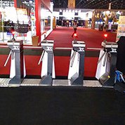 Controle de acesso no evento BGS 2016