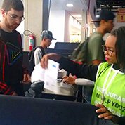 Controle de acesso no evento BGS 2016