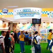 Controle de acesso no Evento Wall Mart
