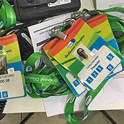 Credenciamento, pulseiras e selos holográficos nas Olimpiadas