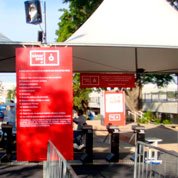 Credenciamento no Festival Sonar


