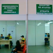Credenciamento no X Game
