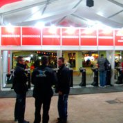 Catracas com sistema integrado para validação de ingressos

