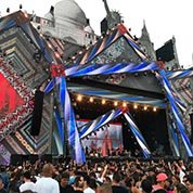 Credenciamento no Festival Villa Mix
