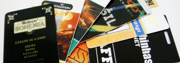 Cartão Crachá Credencial PVC