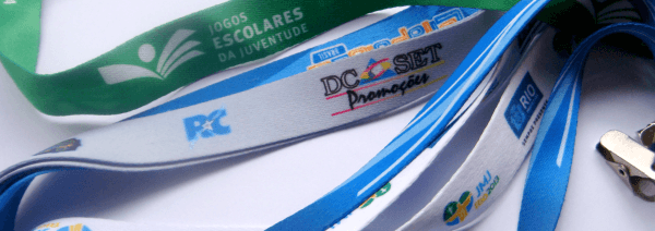Cordões Personalizados para Crachá e Credencial
