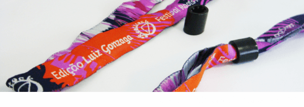 Pulseira de tecido woven